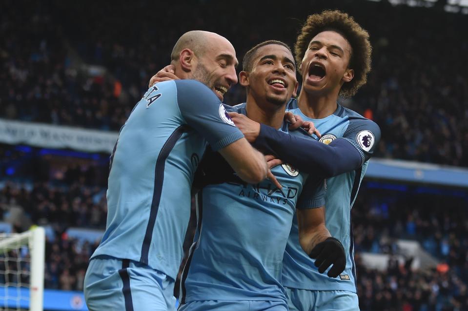 Gabriel Jesus has three goals and two assists since joining Manchester City