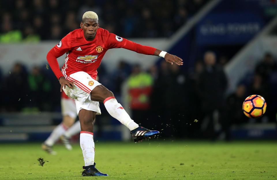 Paul Pogba has taken the tenth most shots of all players in Europe this term