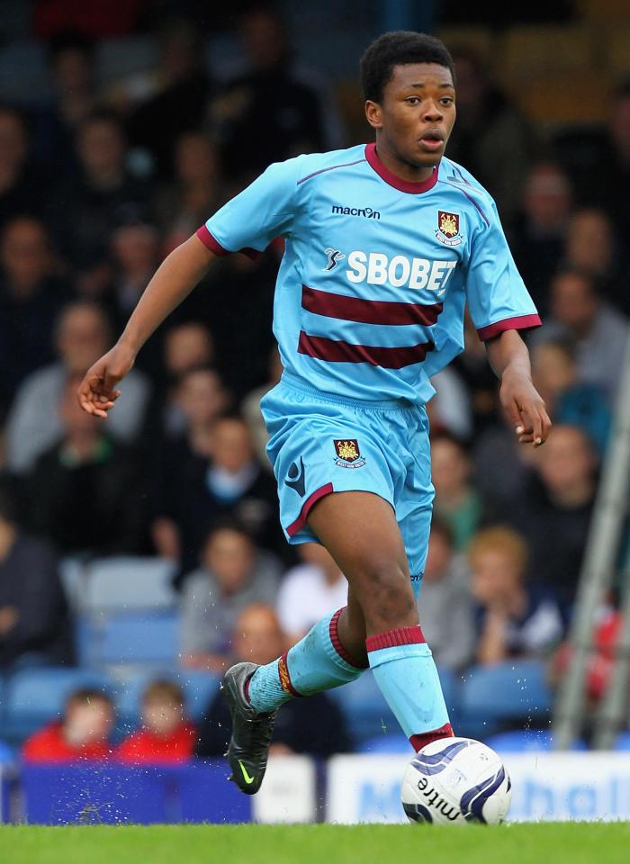 Ex-West Ham youth player Amos Nasha is being supported by Hammers fans