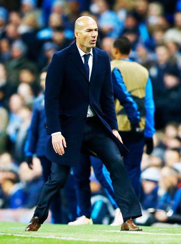  Zinedine Zidane managed to ruin his trousers twice in a fortnight of Champions League action