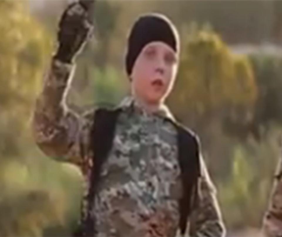  A British boy was also filmed executing prisoners in another ISIS clip