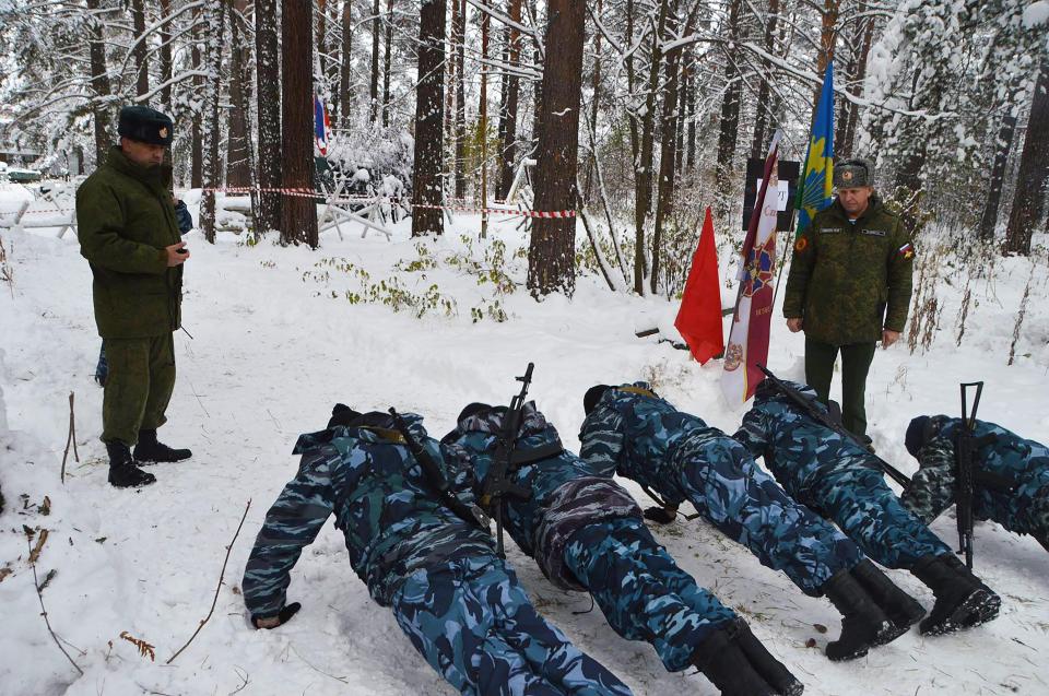  Yunarmia 'conscripts' are put through their paces in preparation for life in the Army