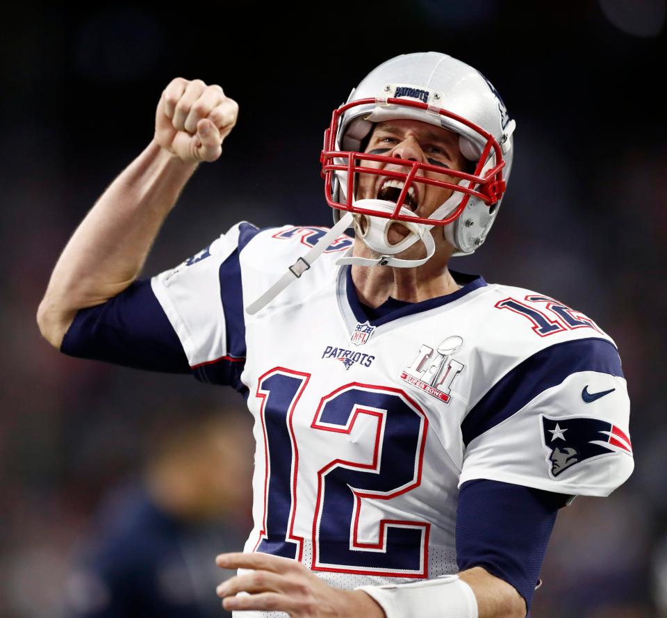  Tom Brady inspired a famous comeback for the New England Patriots at the Super Bowl