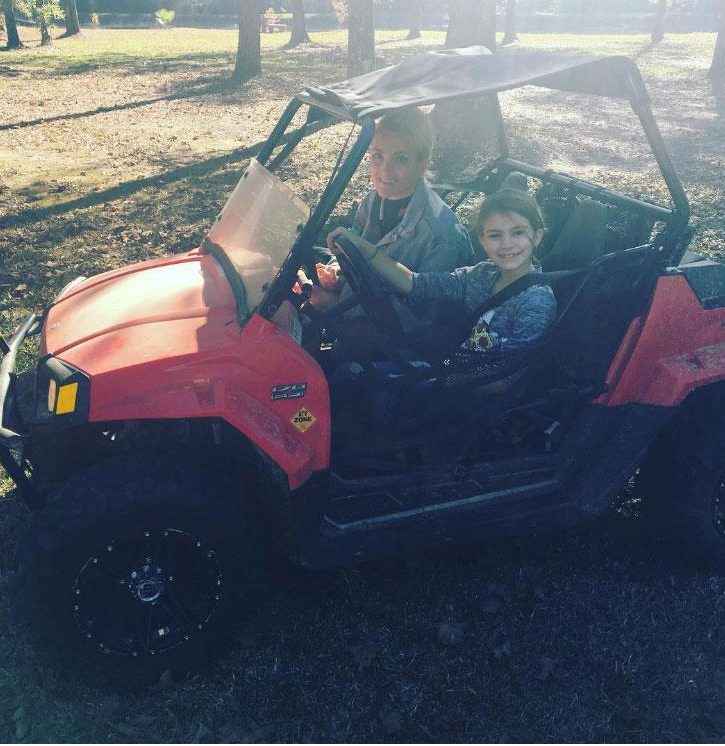  The youngster's stepdad Jamie Watson recently posted a picture of Maddie and mum Jamie Lynn sitting in the car thought to have been involved in the accident