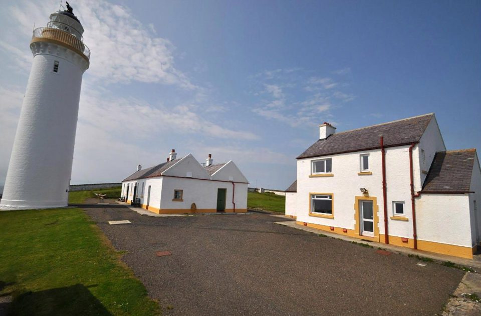  Lighthouse with three family homes could be yours for just £275,000