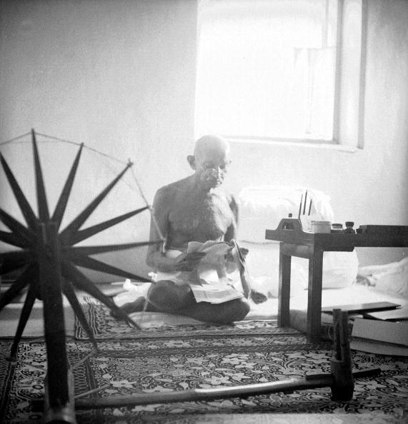  1946: Margaret Bourke-White's iconic portrait of civil disobedience leader Gandhi