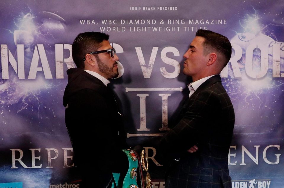  Anthony Crolla will again take on Jorge Linares in a rematch for the WBA, WBC Diamond and Ring title