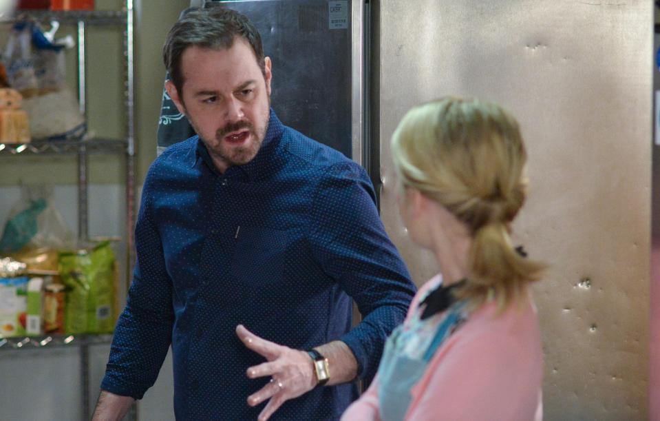  Danny plays Queen Vic landlord Mick Carter in the BBC series