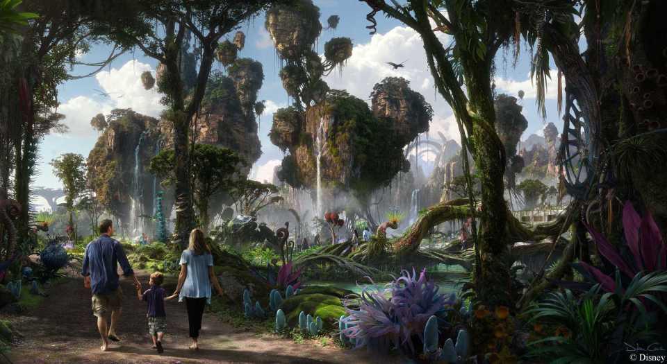 The Avatar attraction called 'Pandora' will open in Florida this May 