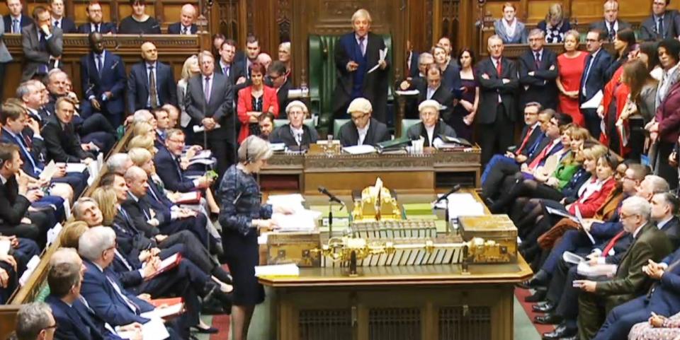  MPs from across the House welcomed him back after his operation