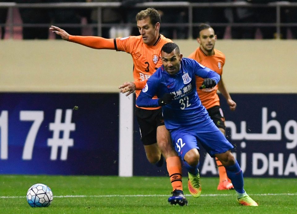  Shanghai Shenhua and Carlos Tevez failed to make it into the group stages of the Asian Champions League