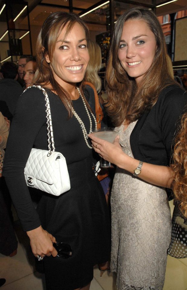  Tara smiling alongside Kate Middleton in 2007