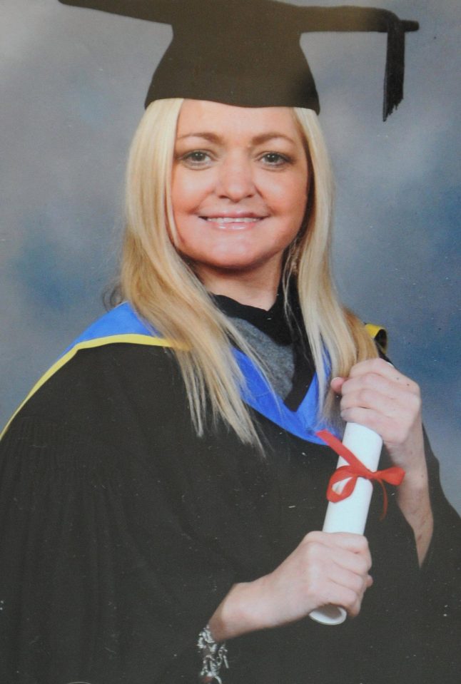  Lyndsey gained a degree in social work during her periods of ill health