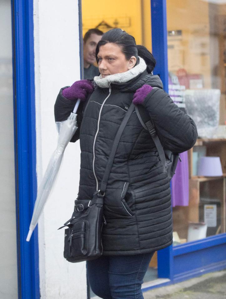  Karen Matthews was spotted working at a charity shop earlier this week after The Moorside aired on BBC1