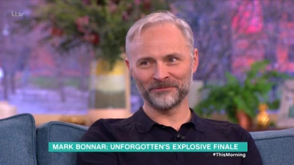  The hosts were speaking to actor Mark Bonnar who starred in the drama