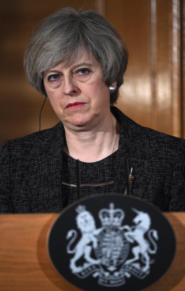  Prime Minister looks like she needs more than hearts and flowers