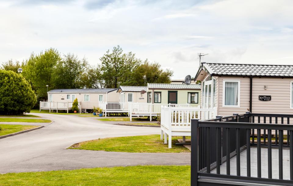  A mum and dad were arrested after being found passed out drunk in their caravan and unable to look after their kids