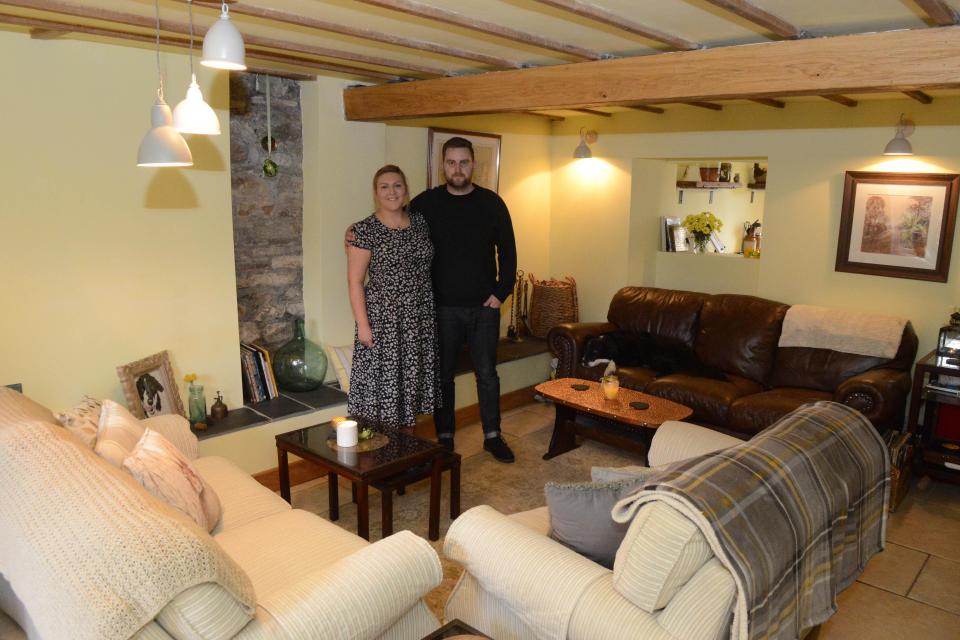  Rebecca and John are proud of renovations they have done to cottage that has seen its vale treble