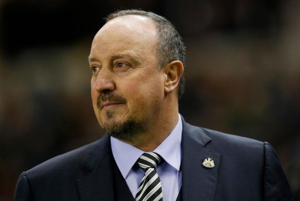  Rafa Benitez has already ruled the striker out of this weekend's clash with Bristol City