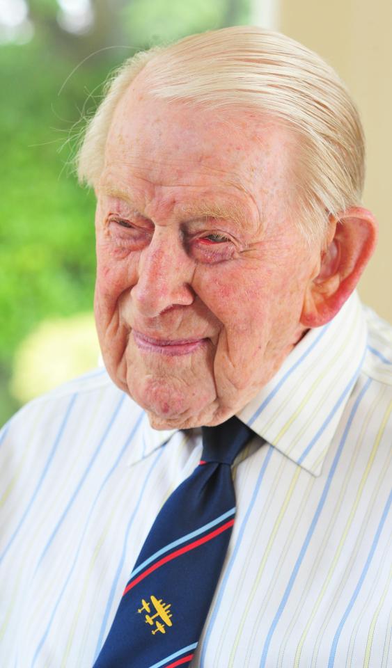  Spitfire pilot Tony Cooper has died aged 100 - just days before his 101st birthday