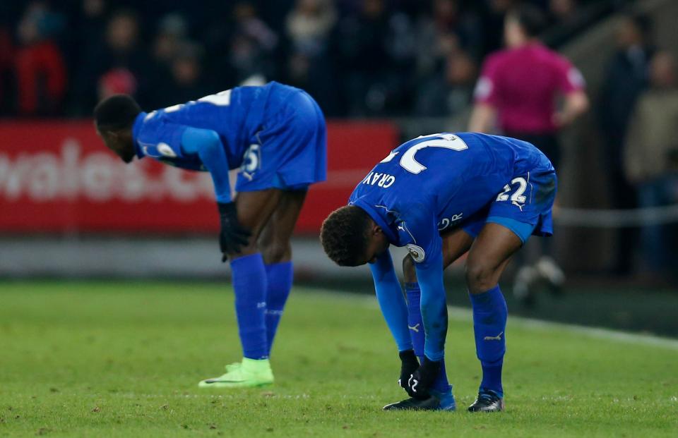  Leicester's players had lost all their hunger and desire following their previous success