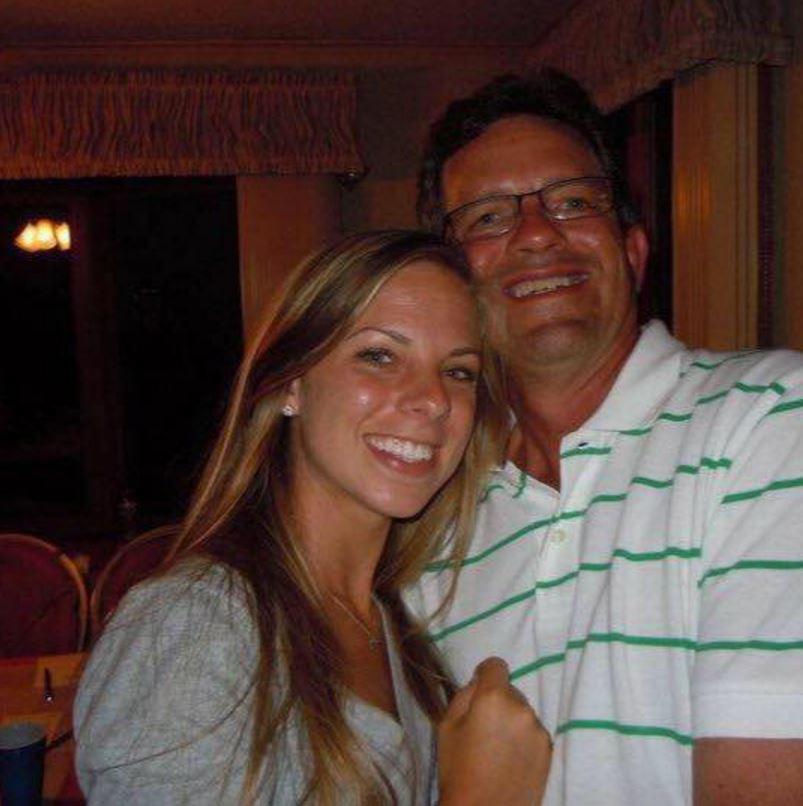 Casey Speckman's dad Jon (right) has said she would still be alive if she had been in another vehicle