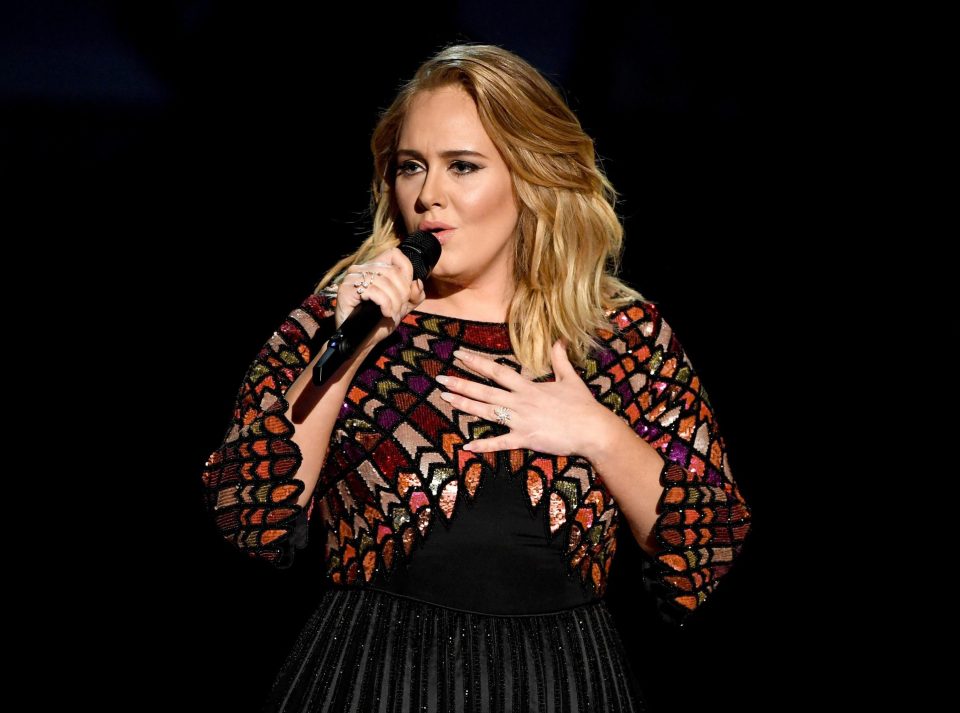  Adele performed a moving tribute to George Michael at the Grammys