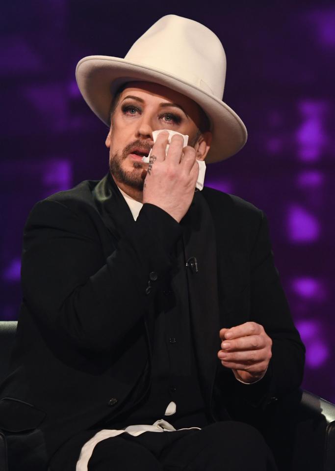  Boy George is set to speak about being jailed for falsely imprisoning a male escort