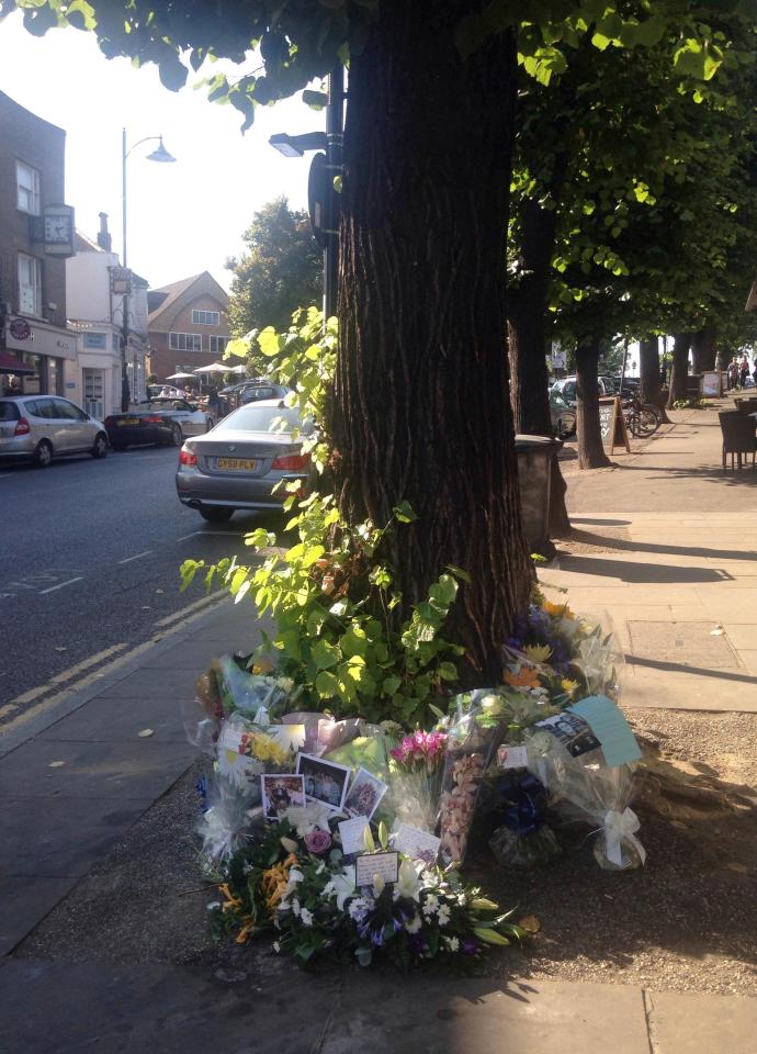  Tributes were left to Mr Dearlove after he died from the punch while out last year