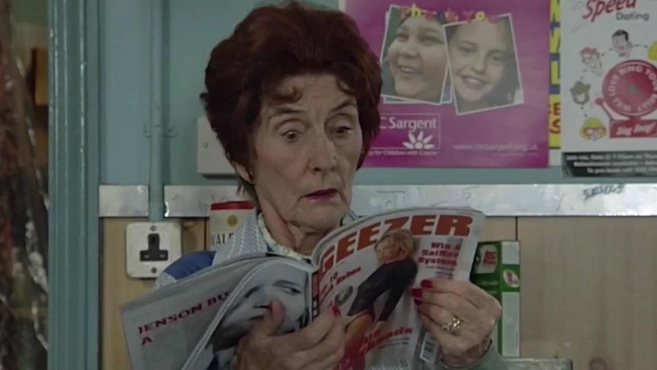  June joined EastEnders in 1985