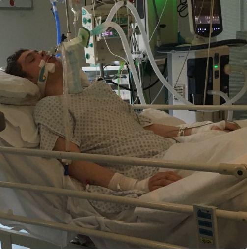  Jordan Higham, 20, is in intensive care at Salford Royal Hospital after taking Spice at Forest Bank prison