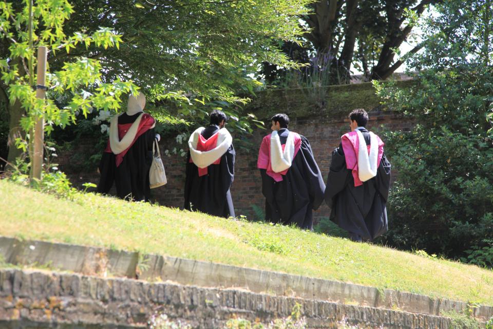  St Catharine's College has even warned students against wearing gowns in public