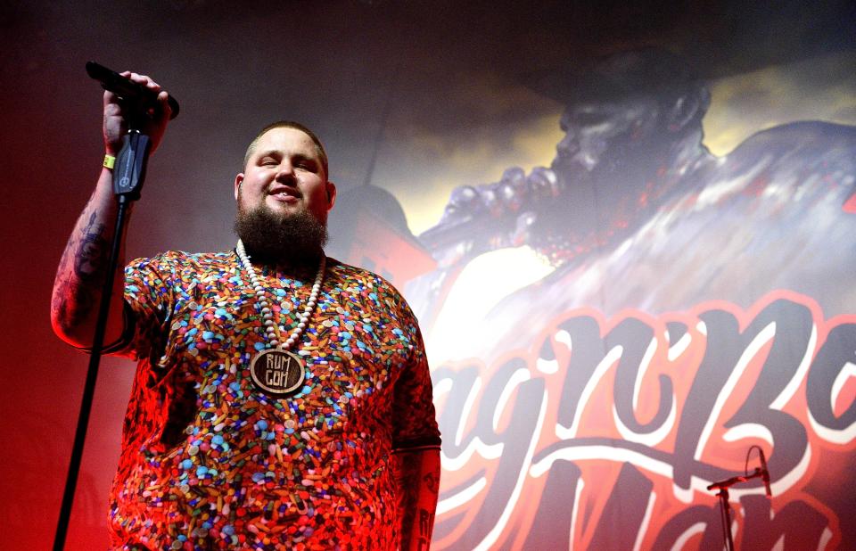  Brighton-based singer Rag'n'Bone Man had a smash hit with his single Human