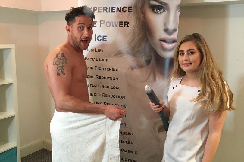  A spa in Manchester is offering couples the chance to freeze their genitals in a bif to boost their sex lives