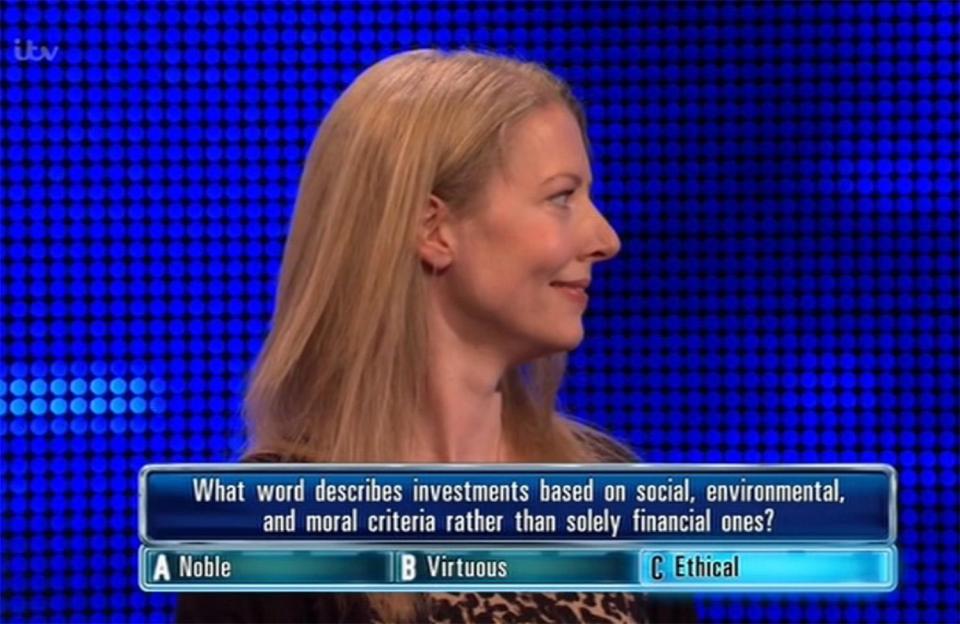 Rachel was confident in her answer, but Bradley kept questioning her