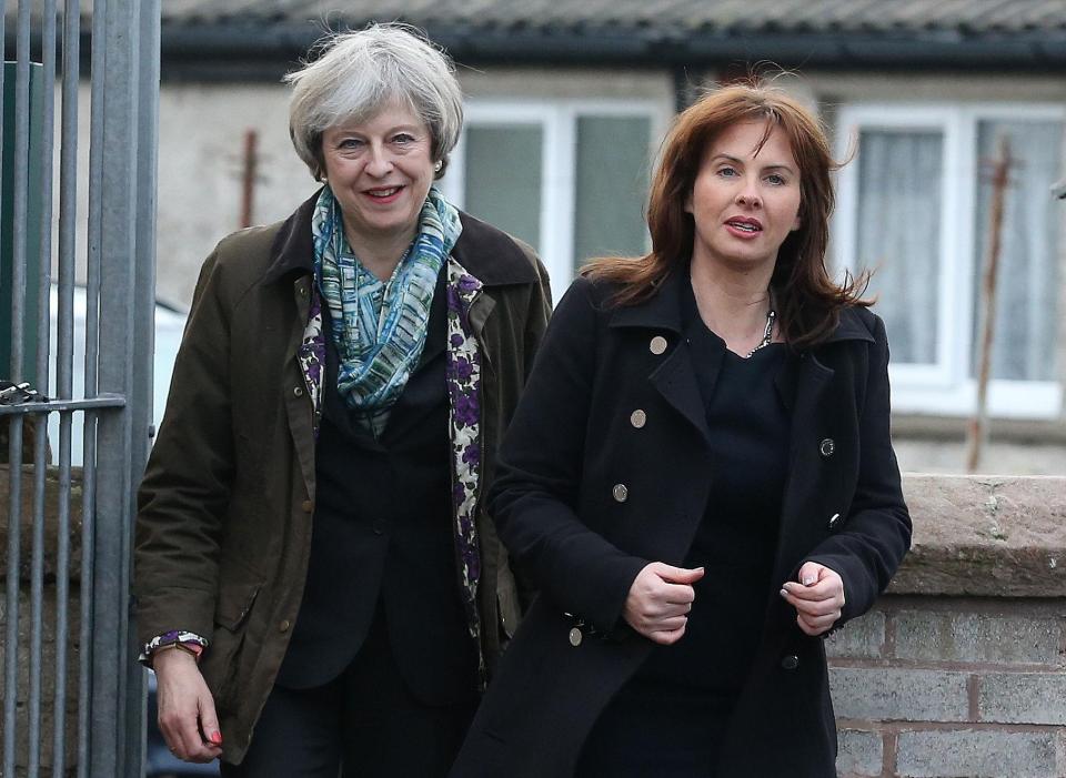  Theresa May has been accused of "ducking" questions over the new nuclear plant in Cumbria