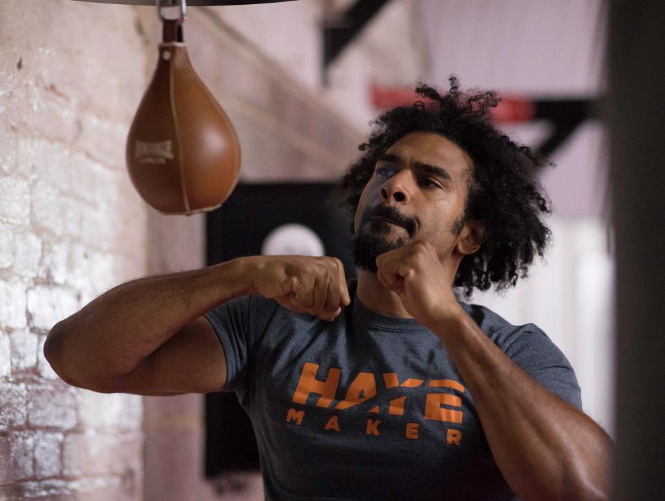  David Haye had said he wanted to 'hospitalise' Tony Bellew and 'cave his head in'