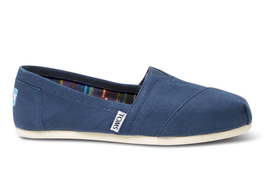  These adult shoes from Toms cost £34.99