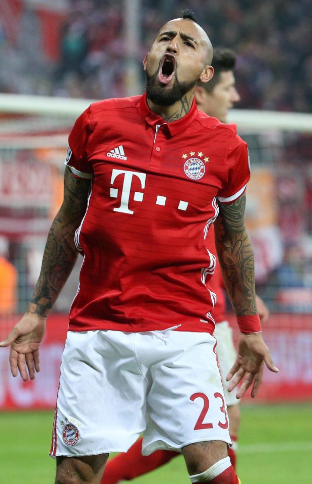  Vidal was an instrumental part of the Juventus team before he made the move to Germany