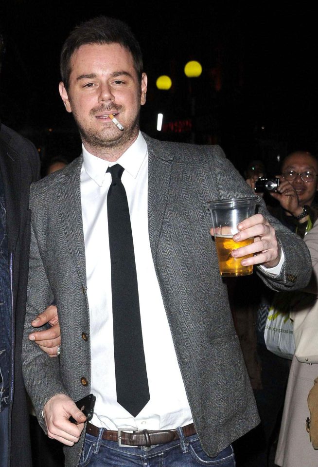  Danny, pictured at a film premiere in 2012, has always been a big drinker