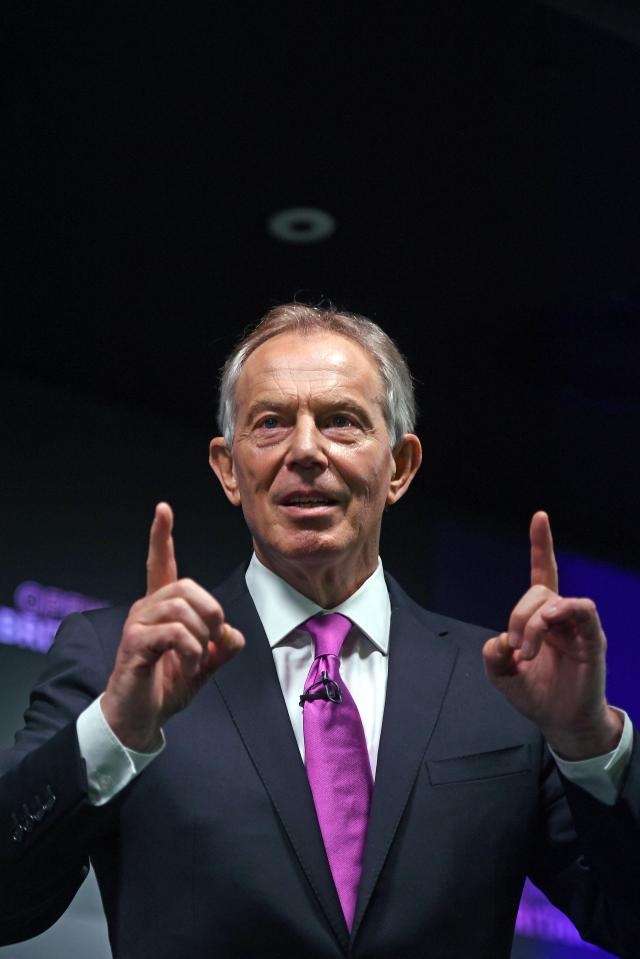  Tony Blair has urged Remainers to 'rise up' and stop Brexit from happening