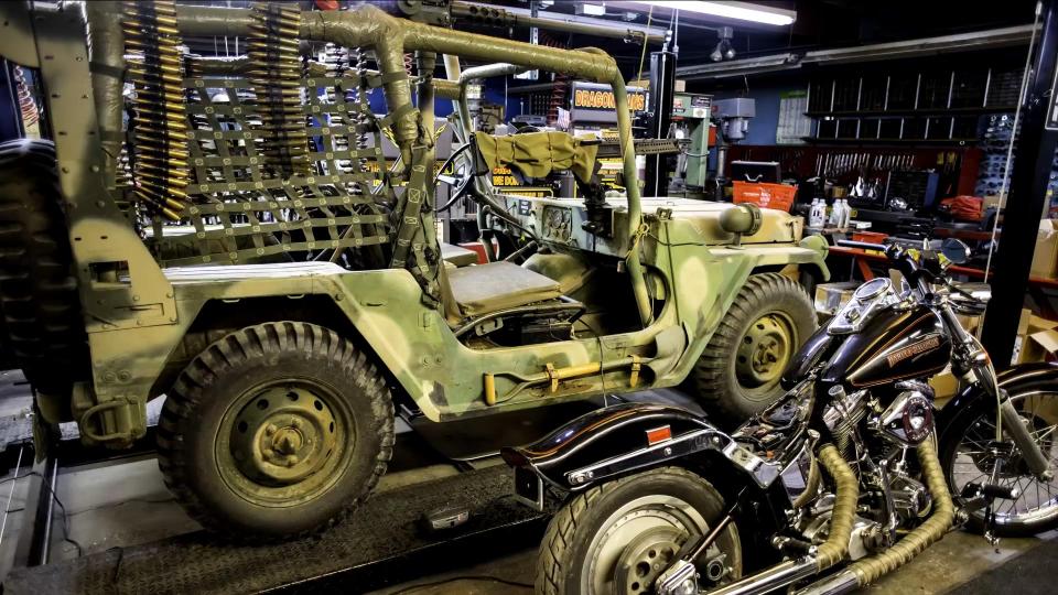  He has more than 88 vehicles in his military museum