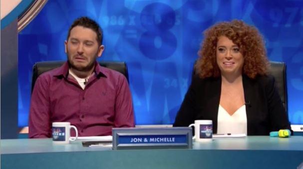  Jon Richardson pulls a horrified face at Rachel's revelation