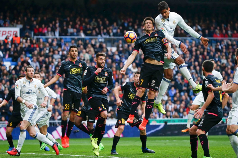 Mourinho introduced Varane into the Madrid first-team during his time in charge at the Bernabeu