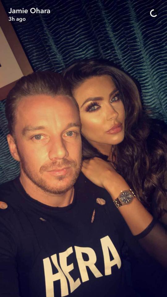  Jamie O'Hara had appeared to confirm his relationship with Elizabeth-Jayne Tierney was back on with a selfie