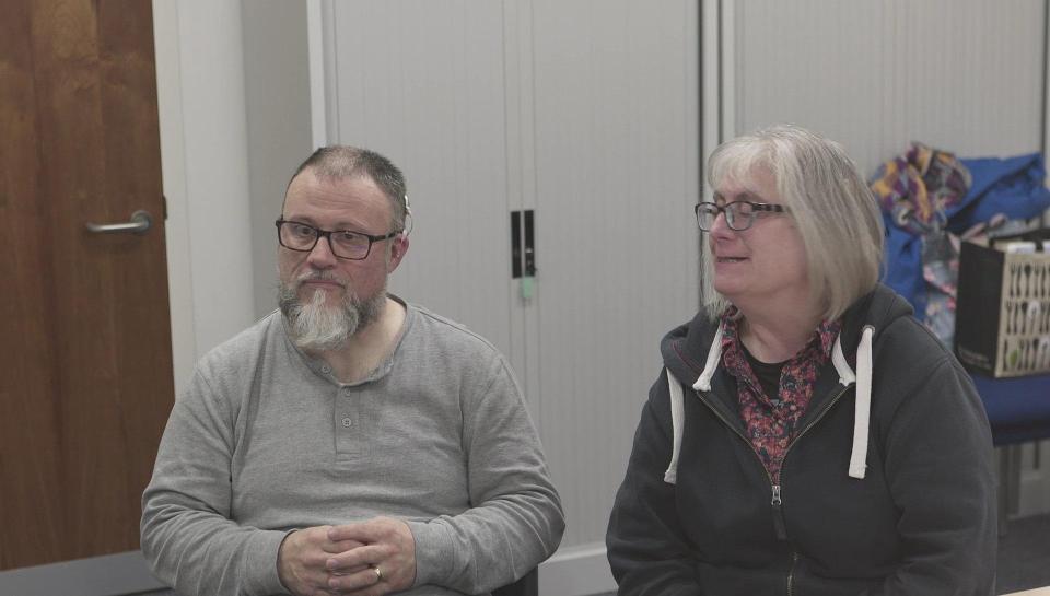  The heartwarming moment Neil and Helen first heard each other has been captured on video