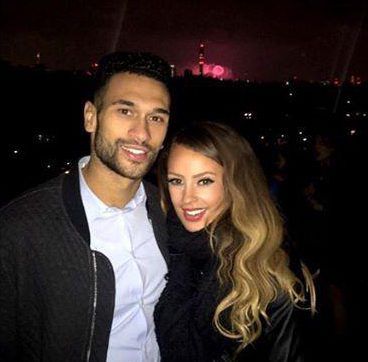  However Caulker, pictured with girlfriend Lauren Merrick, has denied the car belongs to him