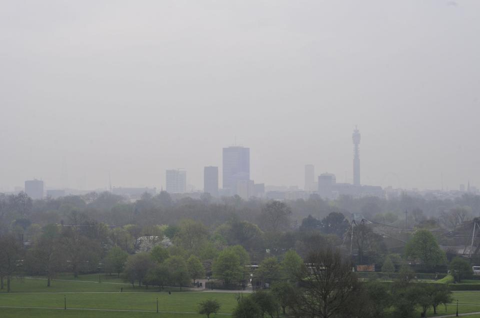  High alert . . . up to 9,000 people a year die in London due to effects of air pollution