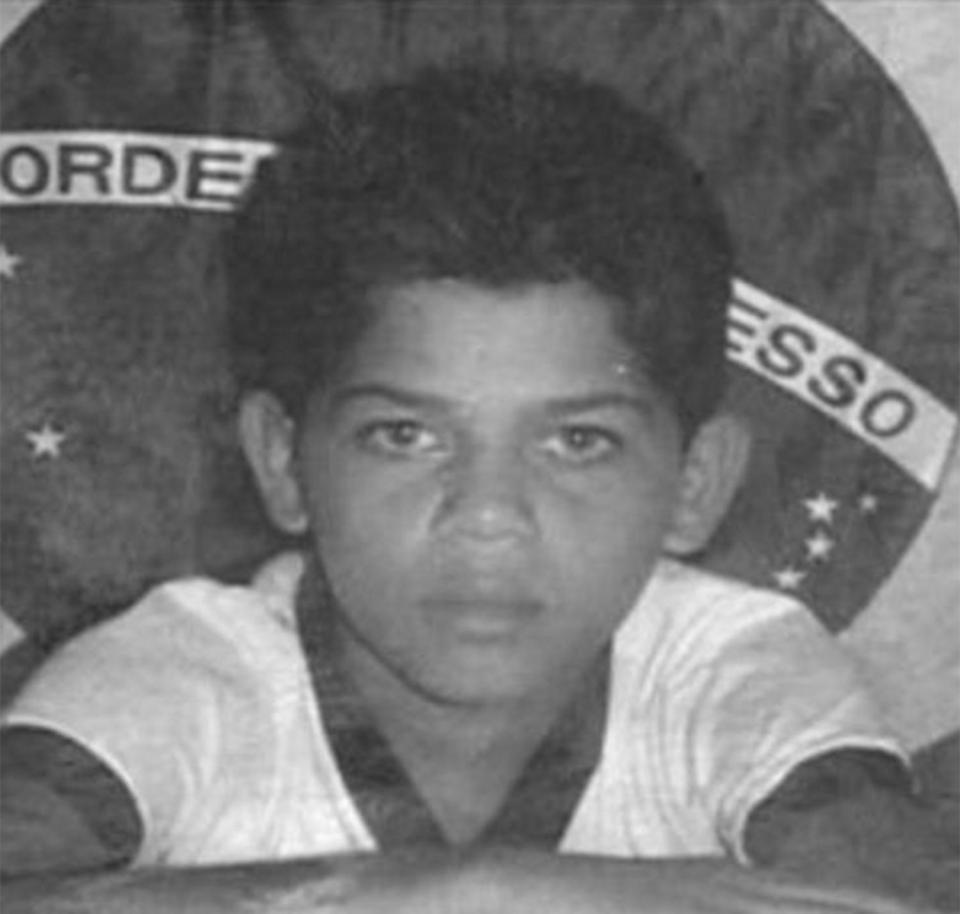 Where it all began — a very young Dani Alves would wake up at 4am