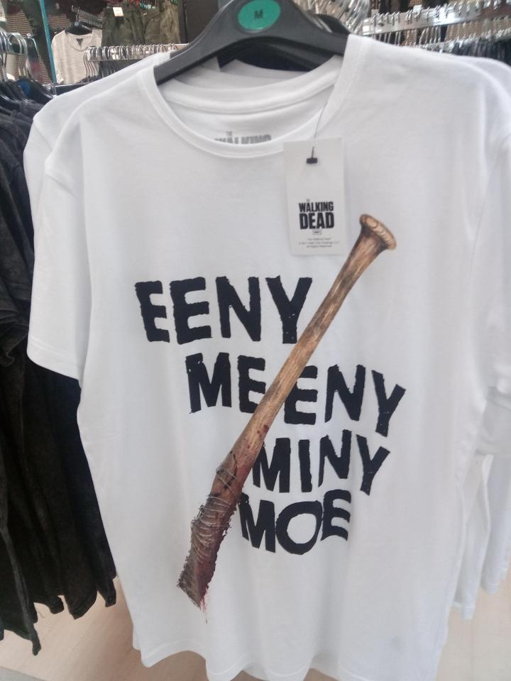  This is the t-shirt which was on sale in Primark stores until a shopper made an official complaint